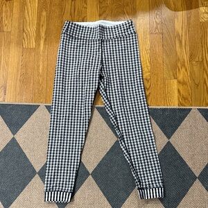 The Upside Black and White Checkered women’s Leggings